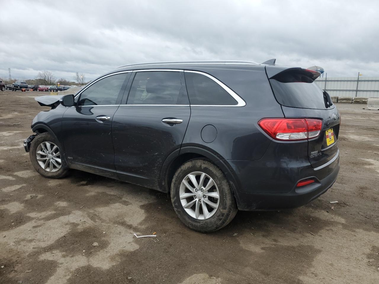 2018 KIA Sorento VIN 5XYPGDA37JG429206 Copart auction photo, front end damage thumbnail 2