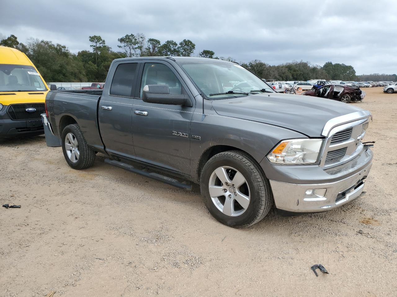 2010 Dodge RAM VIN 1D7RB1GT4AS162734 Copart auction photo, front end damage thumbnail 4