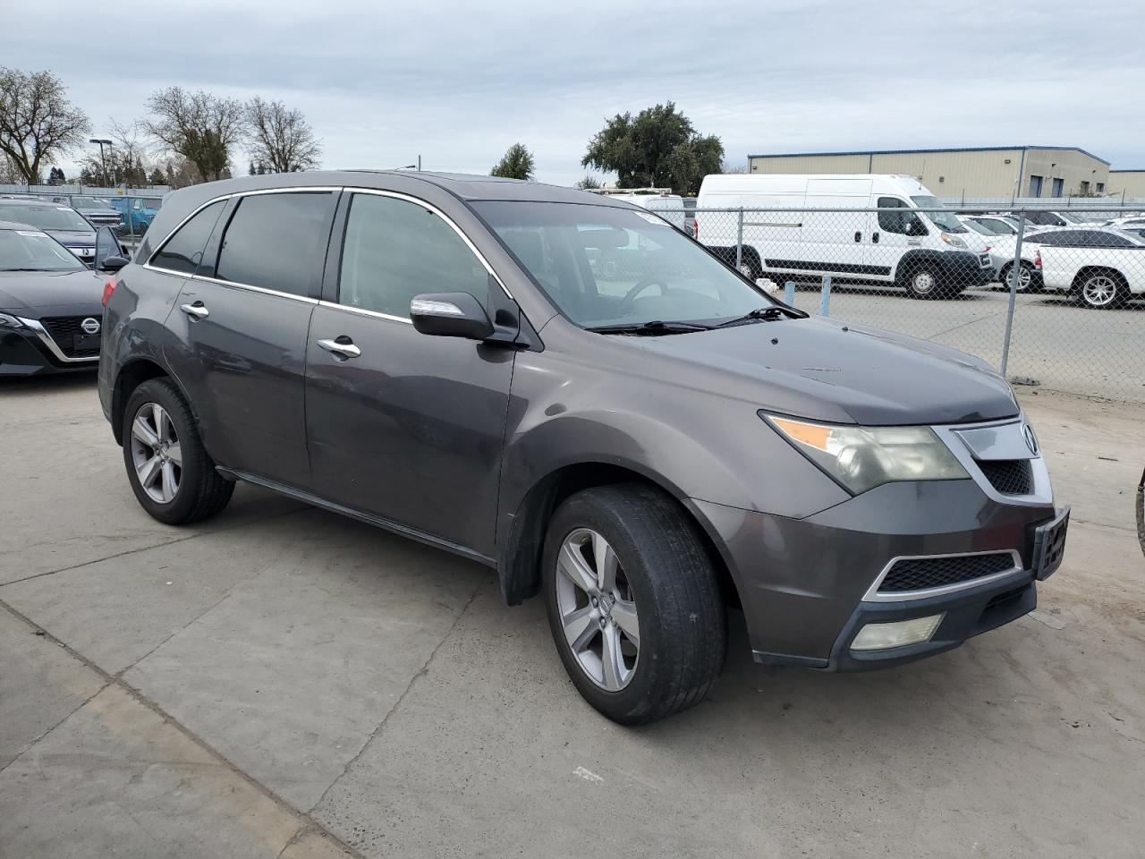 2011 Acura MDX VIN 2HNYD2H68BH549921 Copart auction photo, undercarriage / rear end damage thumbnail 4