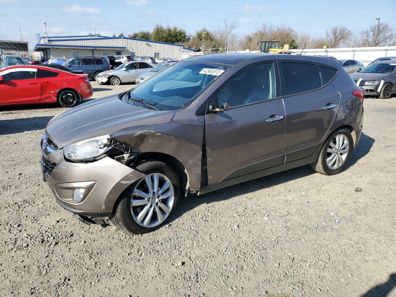 2013 Hyundai Tucson VIN KM8JUCAC4DU604955
