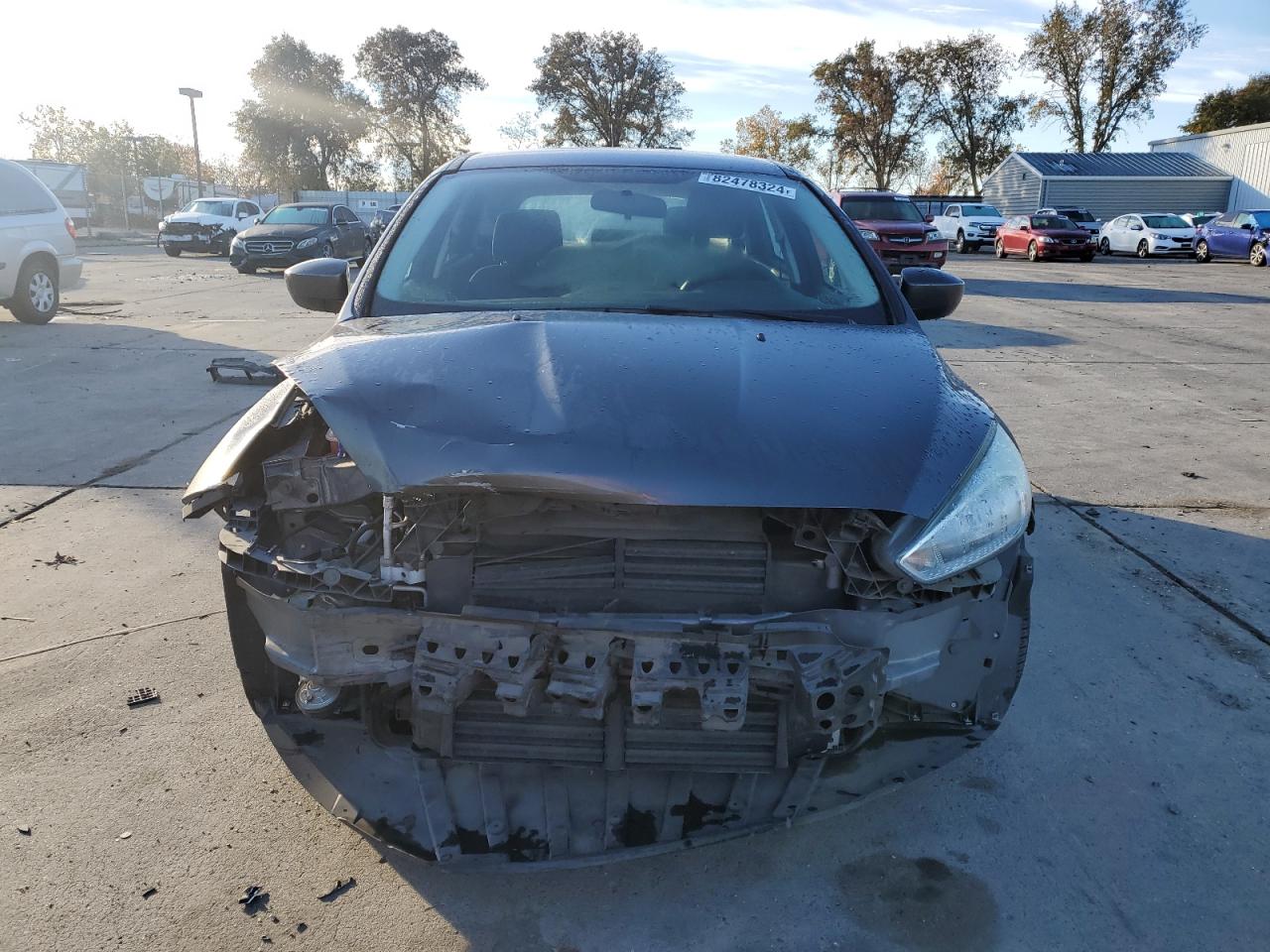 2018 Ford Focus VIN 1FADP3K2XJL323071 Copart auction photo, front end damage thumbnail 5