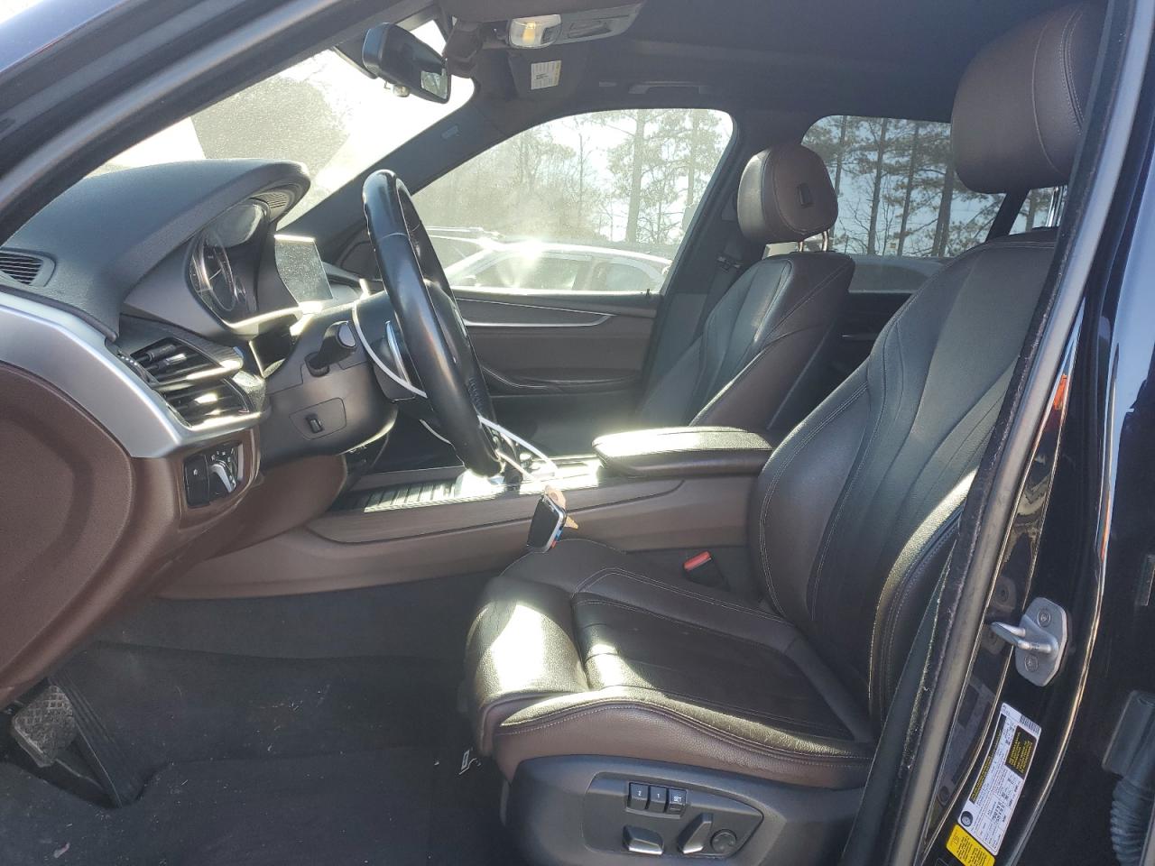 2015 BMW X5 VIN 5UXKR0C51F0P04933 Copart auction photo, front end damage thumbnail 7