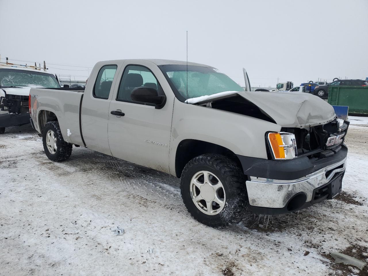 2009 GMC Sierra VIN 1GTEK19039Z217365 Copart auction photo, front end damage thumbnail 4
