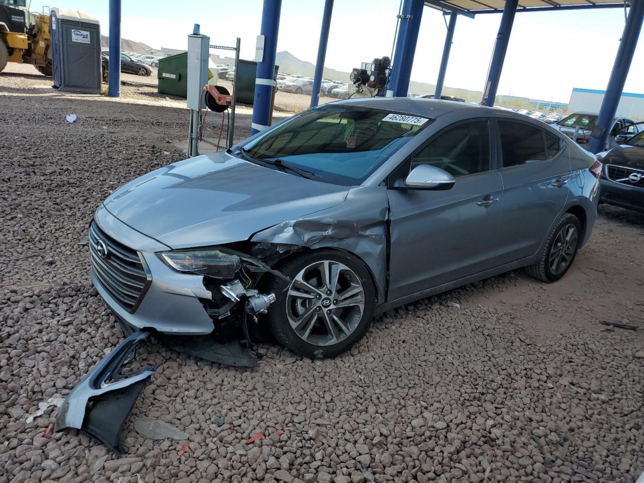 2017 Hyundai Elantra VIN 5NPD84LF1HH116601