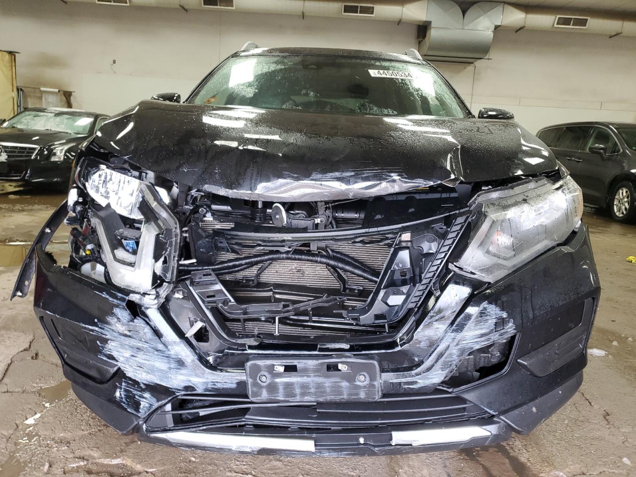2019 Nissan Rogue VIN 5N1AT2MT7KC754358 Copart auction photo, front end / side damage thumbnail 5