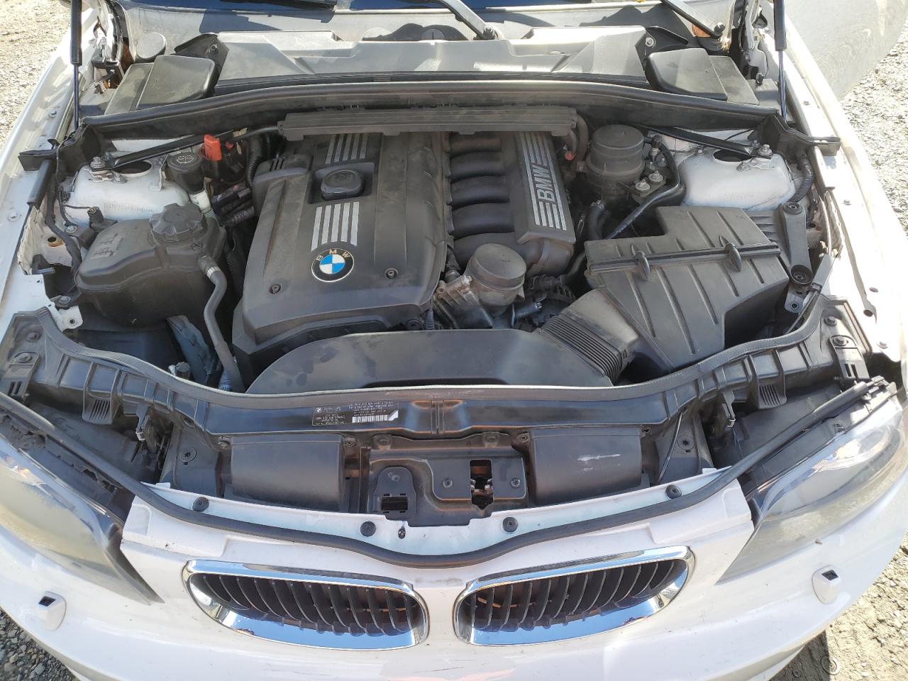 2008 BMW 1er VIN WBAUL73578VE88077 Copart auction photo, front end / rear end damage thumbnail 11