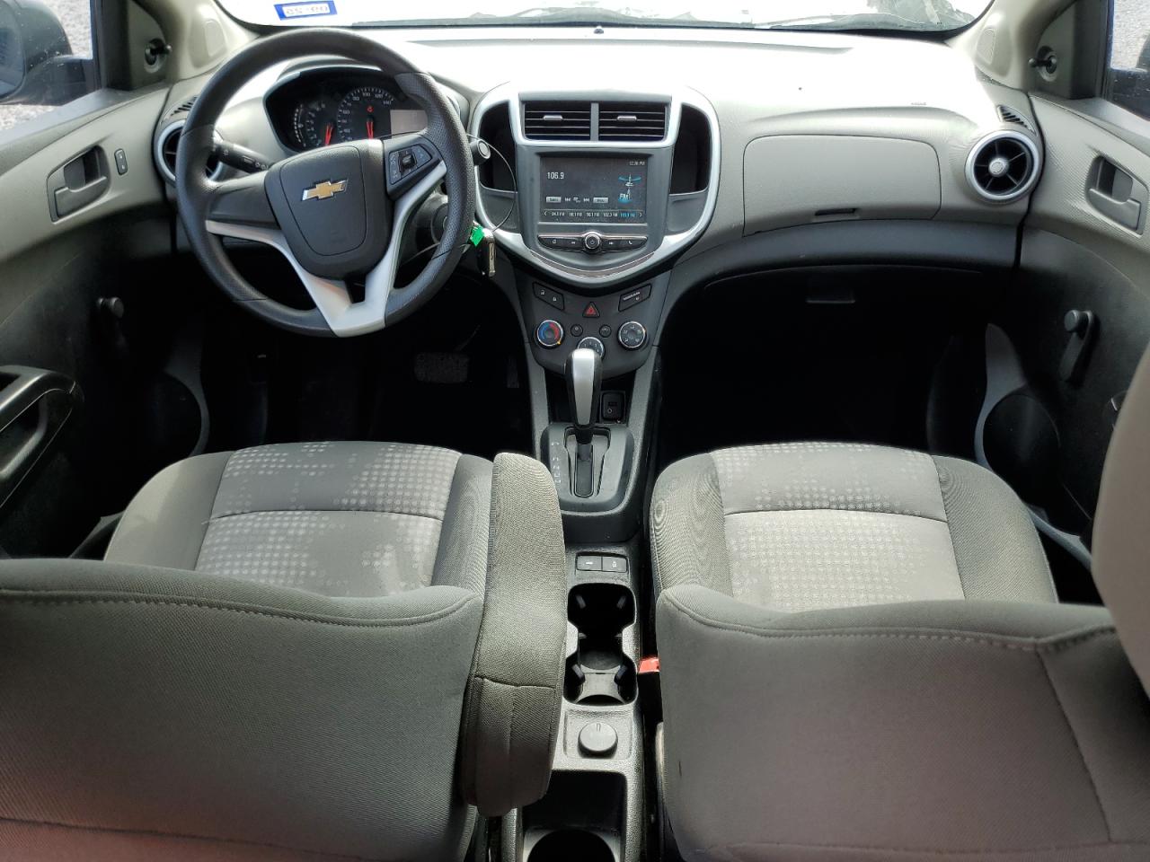 2017 Chevrolet Sonic VIN 1G1JB5SH9H4156310 Copart auction photo, front end damage thumbnail 8