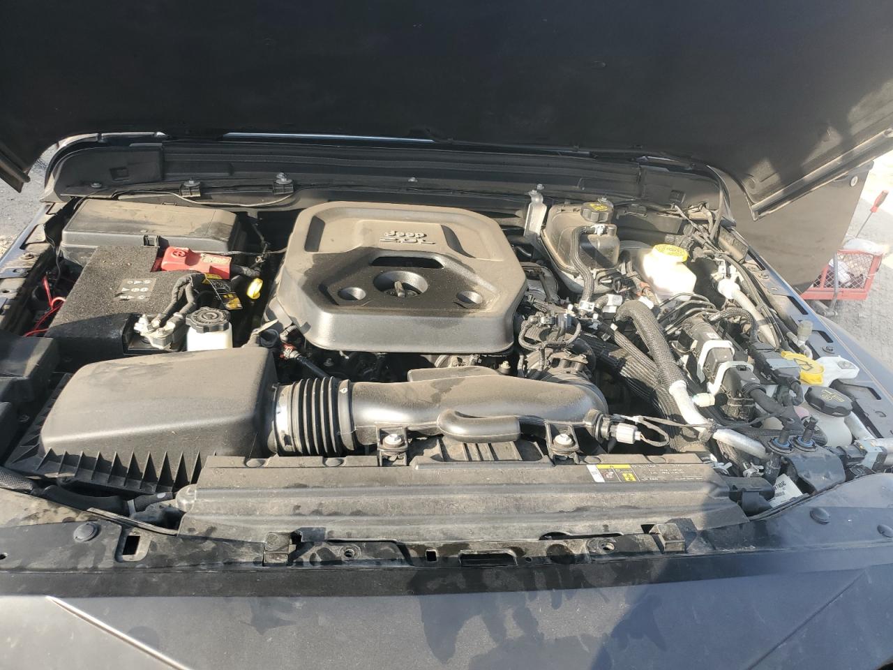 2020 Jeep Wrangler VIN 1C4HJXDN7LW127358 Copart auction photo, front end damage thumbnail 11