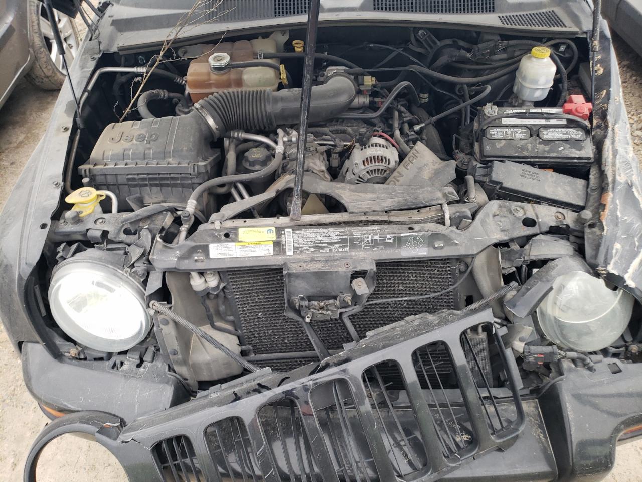 2004 Jeep Liberty (North America) VIN 1J4GL58K04W273218 Copart auction photo, rollover damage thumbnail 14