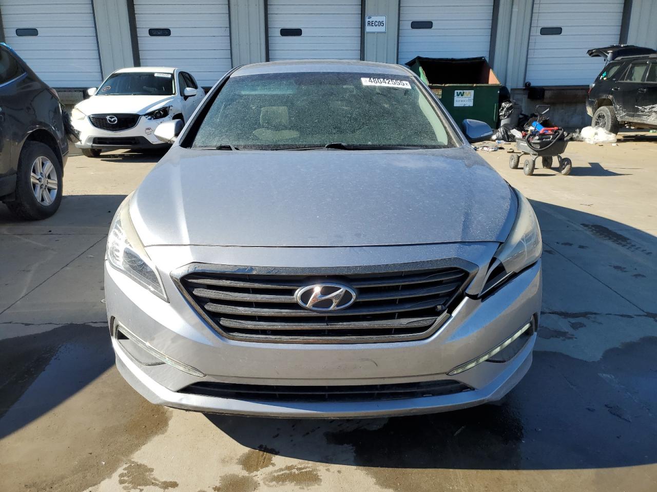 2015 Hyundai Sonata VIN 5NPE24AA0FH179215 Copart auction photo, front end damage thumbnail 5