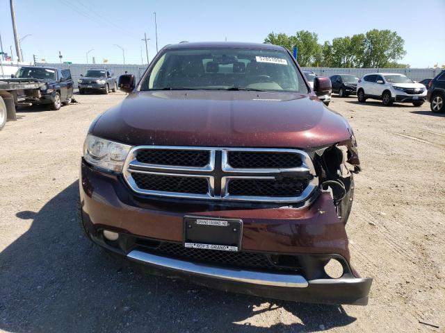 2012 Dodge Durango VIN 1C4RDJDG0CC198039 Copart auction photo, front end / side damage thumbnail 5