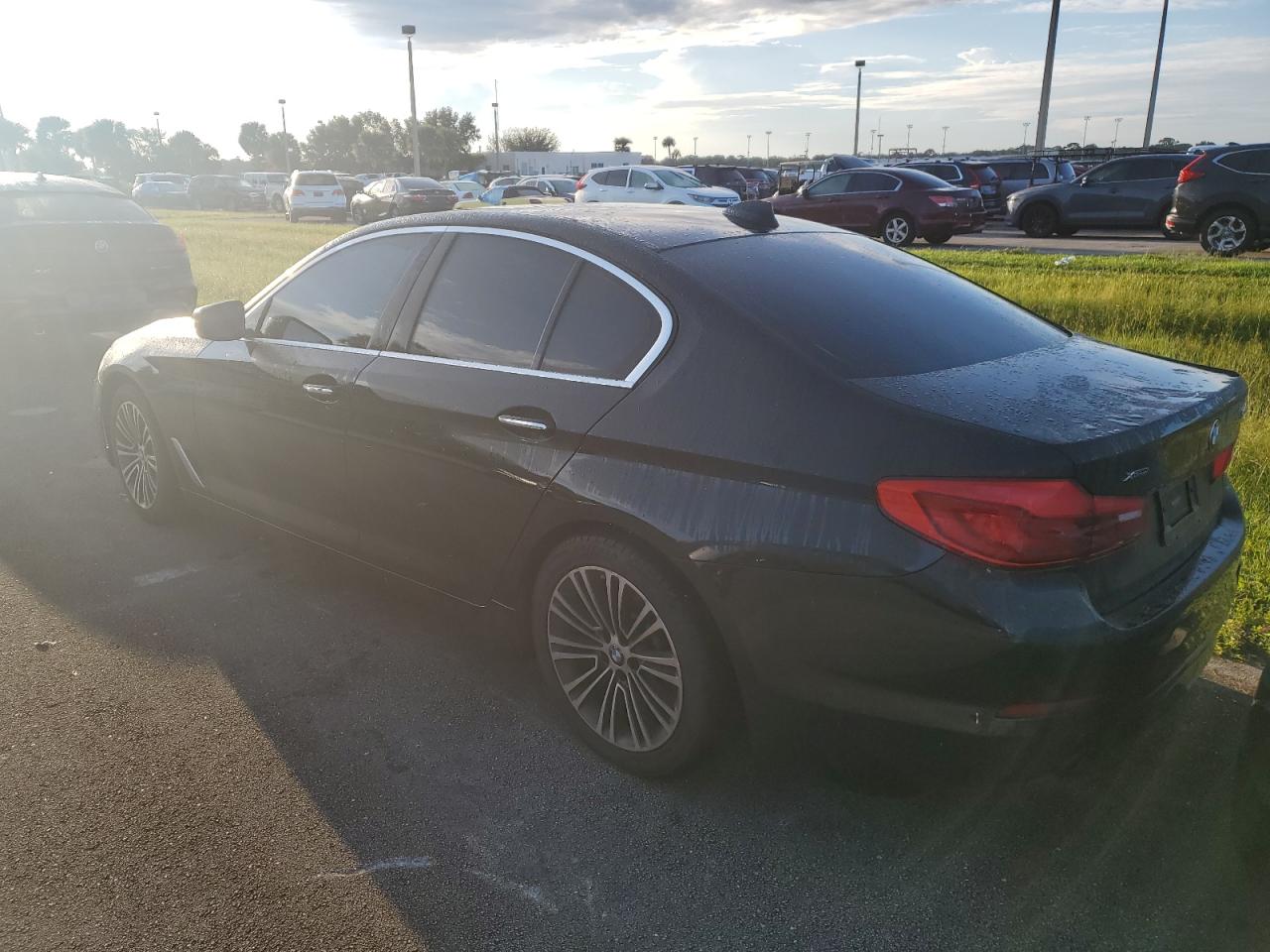 2017 BMW 5er VIN WBAJA7C31HG458534 Copart auction photo, water/flood damage thumbnail 2