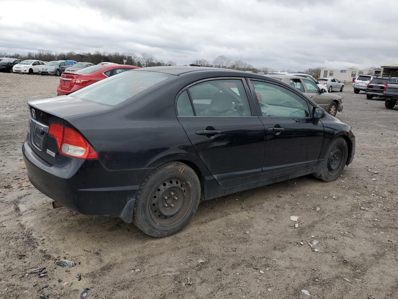2010 Honda Civic VIN 2HGFA1F59AH319041 Copart auction photo, all over damage thumbnail 3