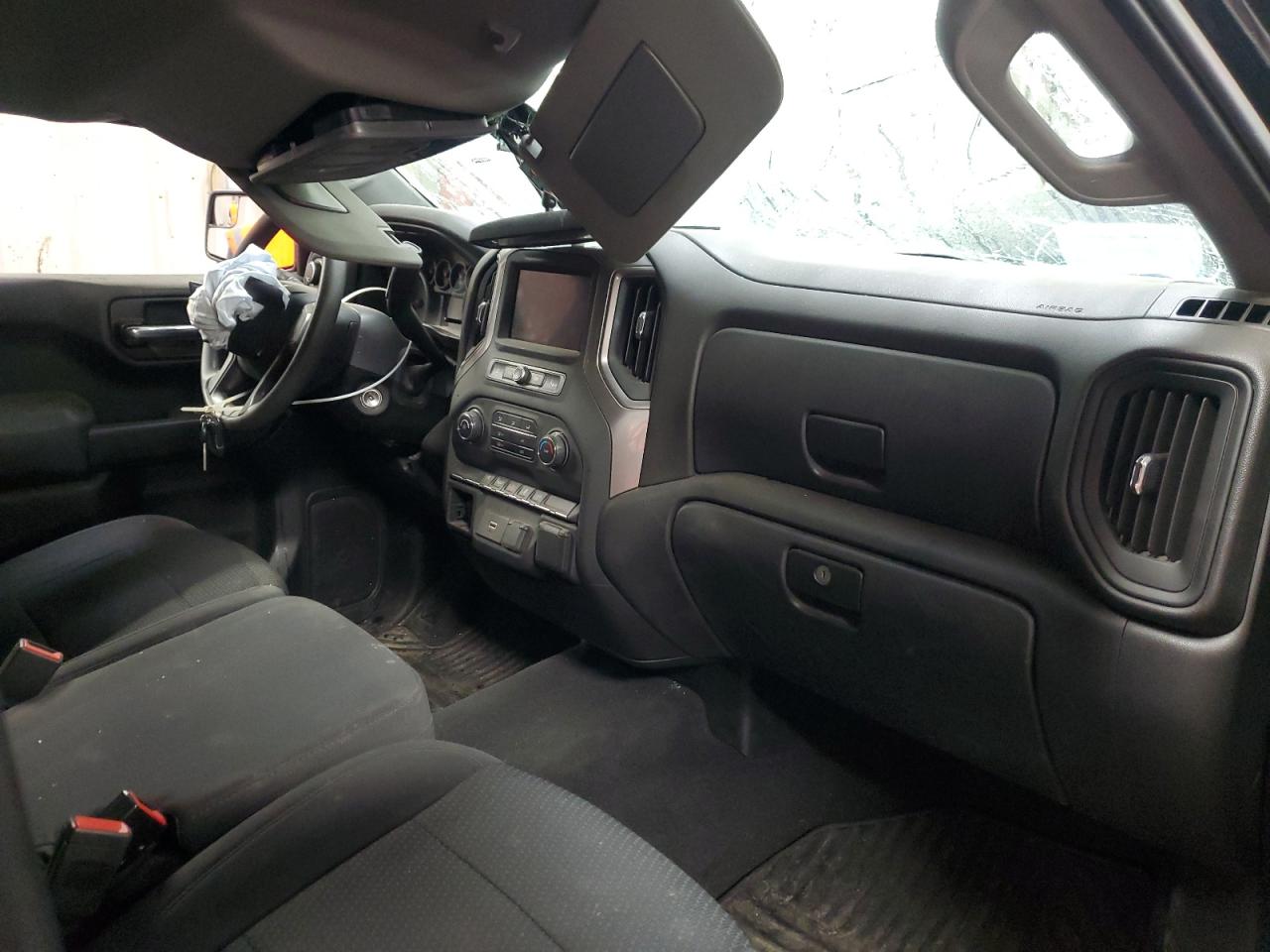 2020 Chevrolet Silverado VIN 1GCRYBEK7LZ312936 Copart auction photo, front end / top/roof damage thumbnail 8