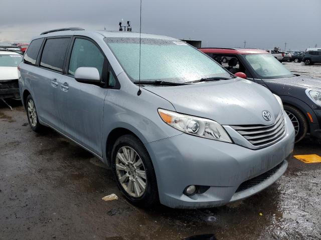 2013 Toyota Sienna VIN 5TDDK3DC4DS063817 Copart auction photo, burn damage thumbnail 4