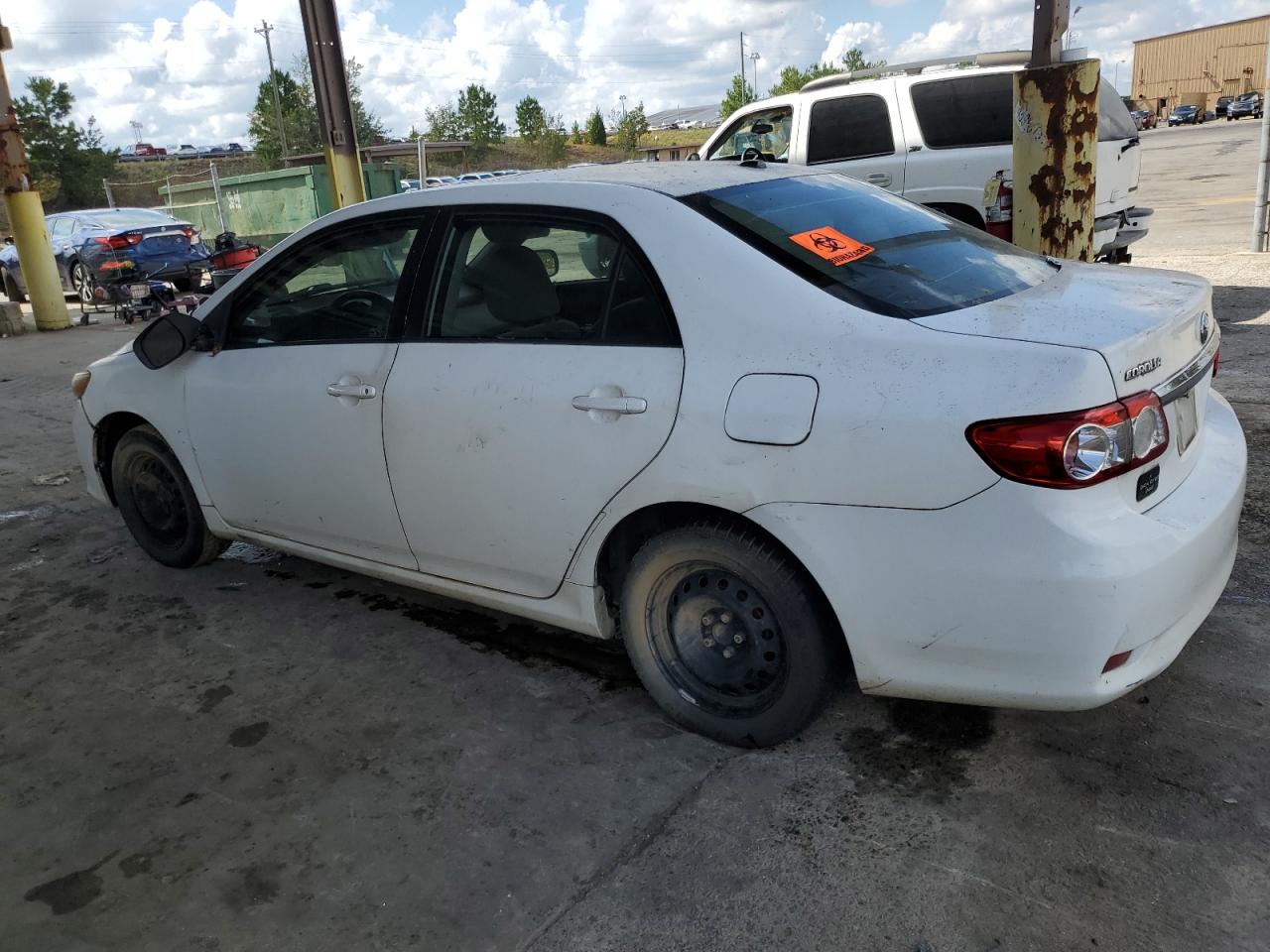 2011 Toyota Corolla VIN 2T1BU4EE5BC684500 Copart auction photo, water/flood damage thumbnail 2