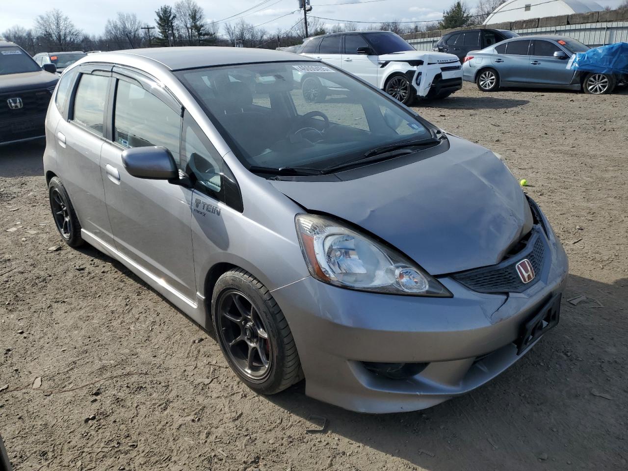 2009 Honda Fit VIN JHMGE87419C002793 Copart auction photo, front end damage thumbnail 4