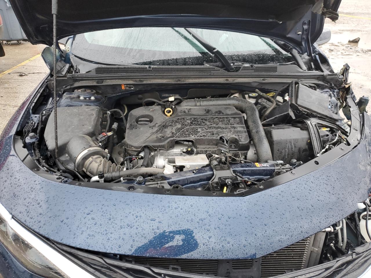 2021 Chevrolet Malibu VIN 1G1ZD5ST6MF021656 Copart auction photo, front end / undercarriage damage thumbnail 11