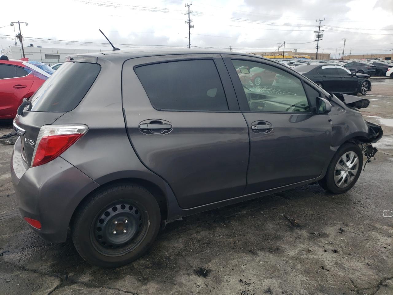 2012 Toyota Yaris VIN JTDKTUD38CD535375 Copart auction photo, front end damage thumbnail 3