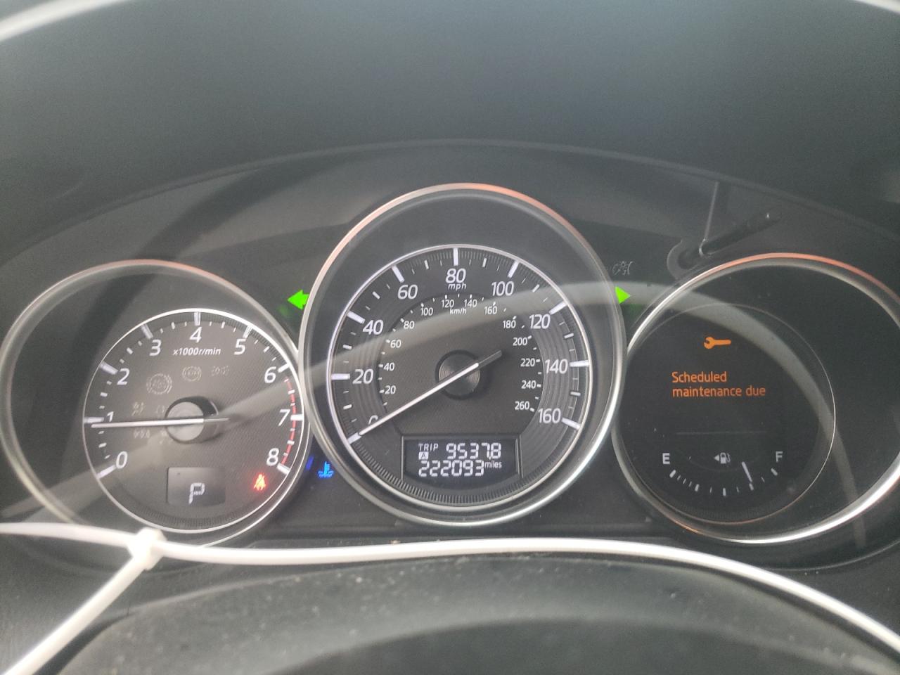 2016 Mazda CX-5 VIN JM3KE2CY7G0728052 Copart auction photo, all over damage thumbnail 9