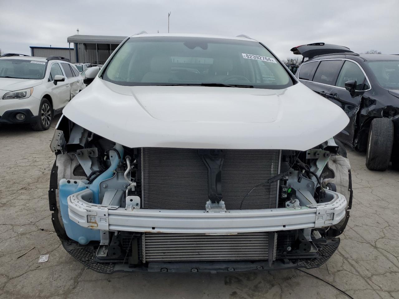 2019 Ford Edge VIN 2FMPK3J99KBB08587 Copart auction photo, front end / side damage thumbnail 5