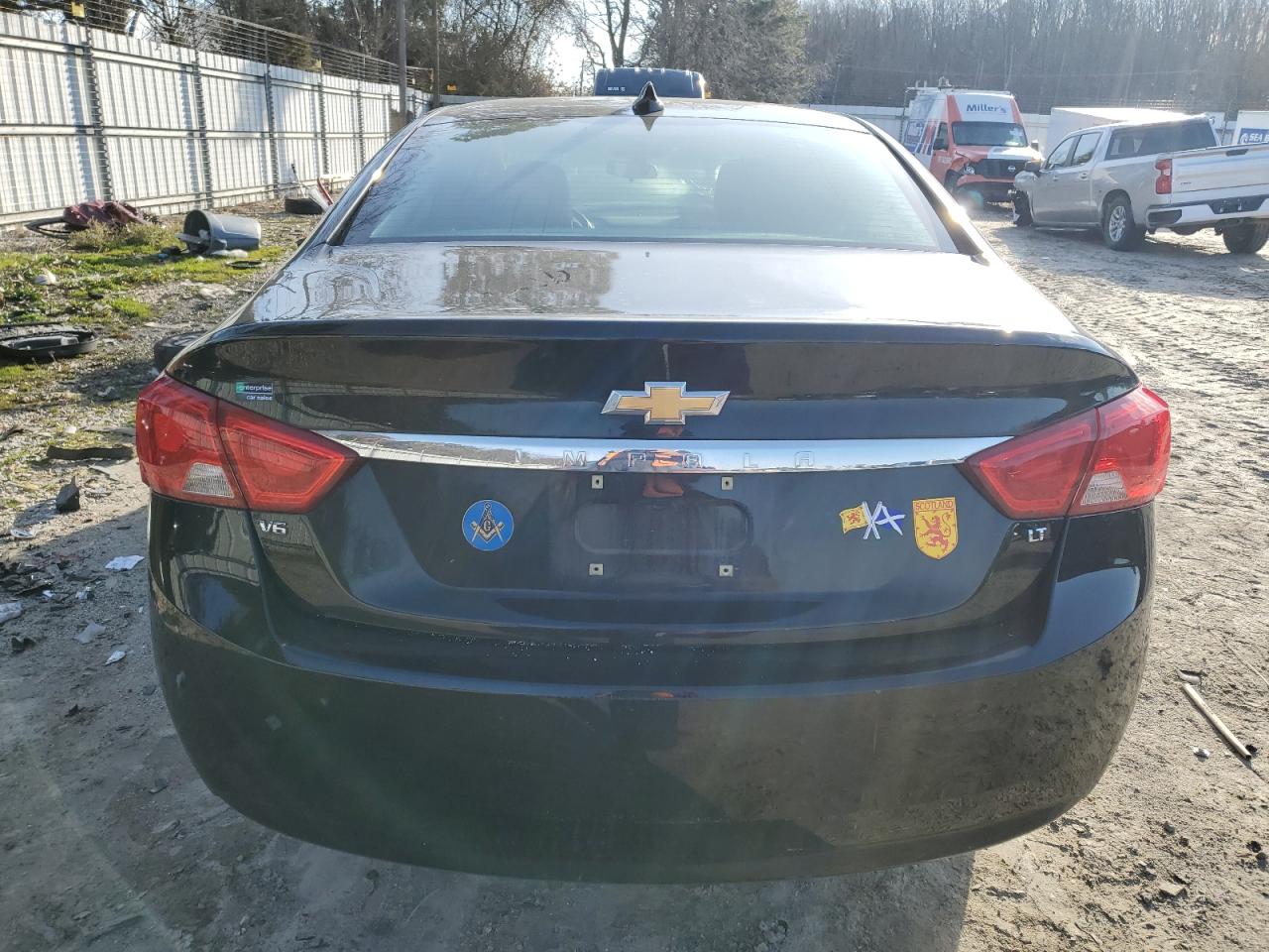 2018 Chevrolet Impala VIN 2G1105S35J9132972 Copart auction photo, front end / minor dent/scratches damage thumbnail 6