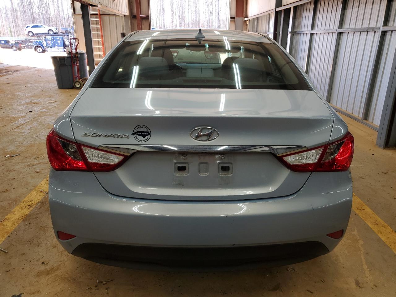 2014 Hyundai Sonata VIN 5NPEB4AC1EH862623 Copart auction photo, front end damage thumbnail 6