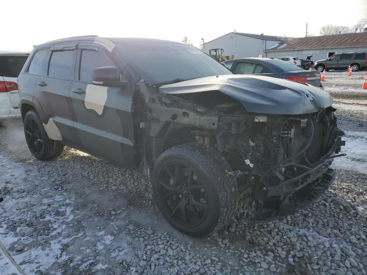 2018 Jeep Grand Cherokee VIN 1C4RJFDJ6JC431890 Copart auction photo, front end damage thumbnail 4