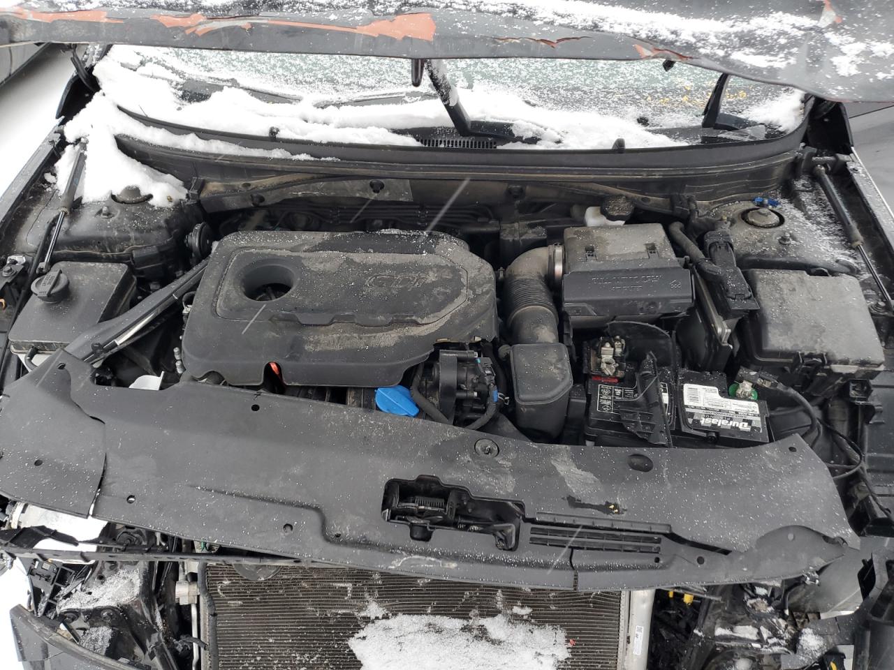 2018 Hyundai Sonata VIN 5NPE24AF8JH676047 Copart auction photo, front end damage thumbnail 13