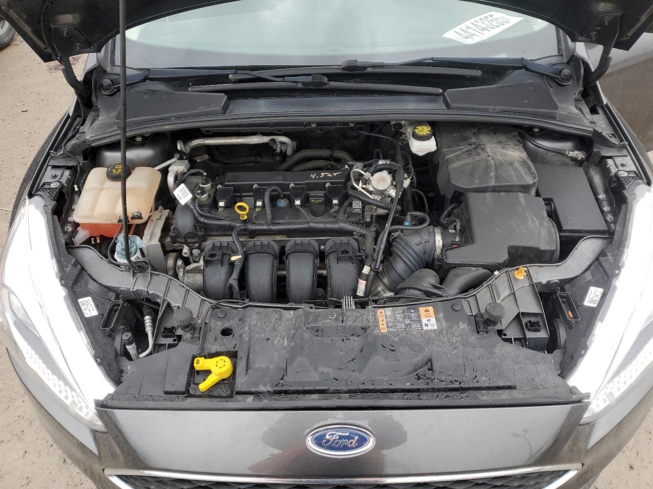 2018 Ford Focus VIN 1FADP3K2XJL258559 Copart auction photo, side / rear end damage thumbnail 11