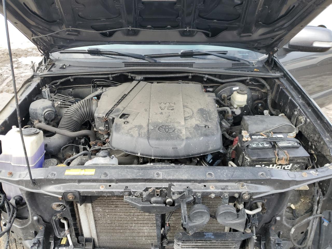 2015 Toyota Tacoma VIN 3TMLU4EN2FM175790 Copart auction photo, all over damage thumbnail 11
