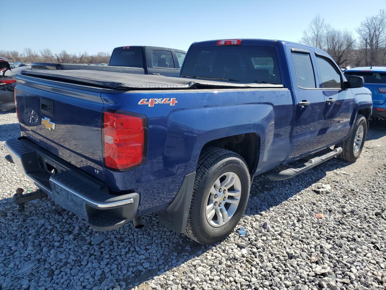 2014 Chevrolet Silverado VIN 1GCVKREH1EZ119357 Copart auction photo, front end damage thumbnail 3