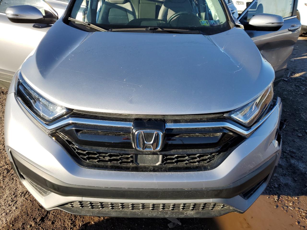 2021 Honda CR-V VIN 7FART6H84ME008965 Copart auction photo, front end / side damage thumbnail 14
