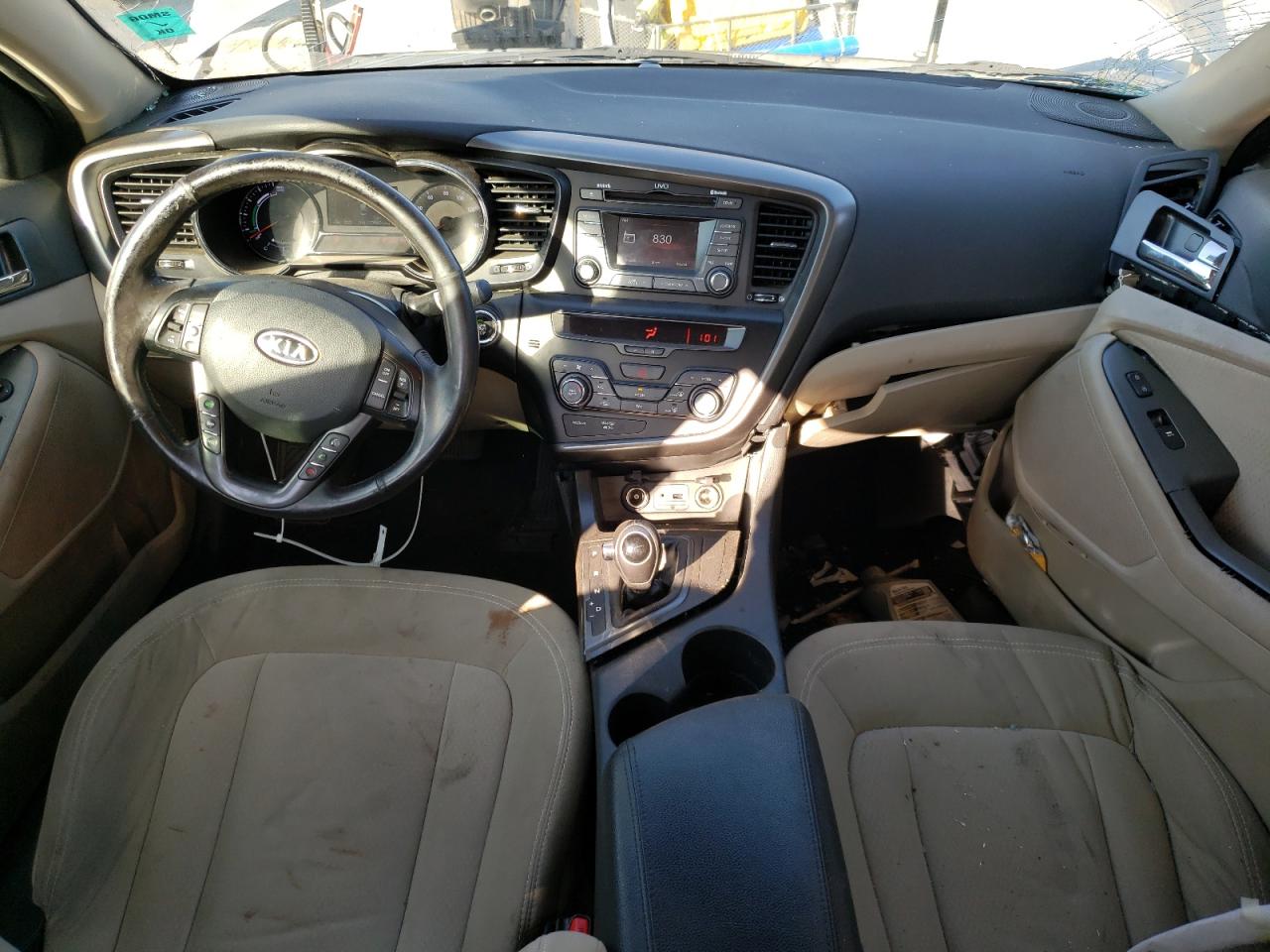 2011 KIA Optima VIN KNAGM4AD4B5002736 Copart auction photo, all over / mechanical damage thumbnail 8