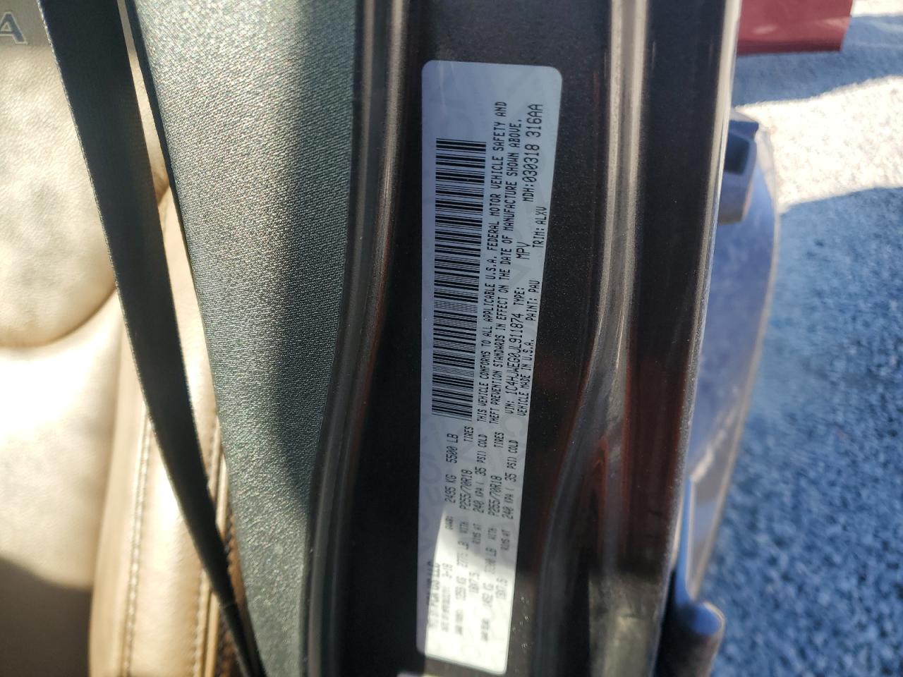 2018 Jeep Wrangler VIN 1C4HJWEG0JL911874 Copart auction photo, front end damage thumbnail 12
