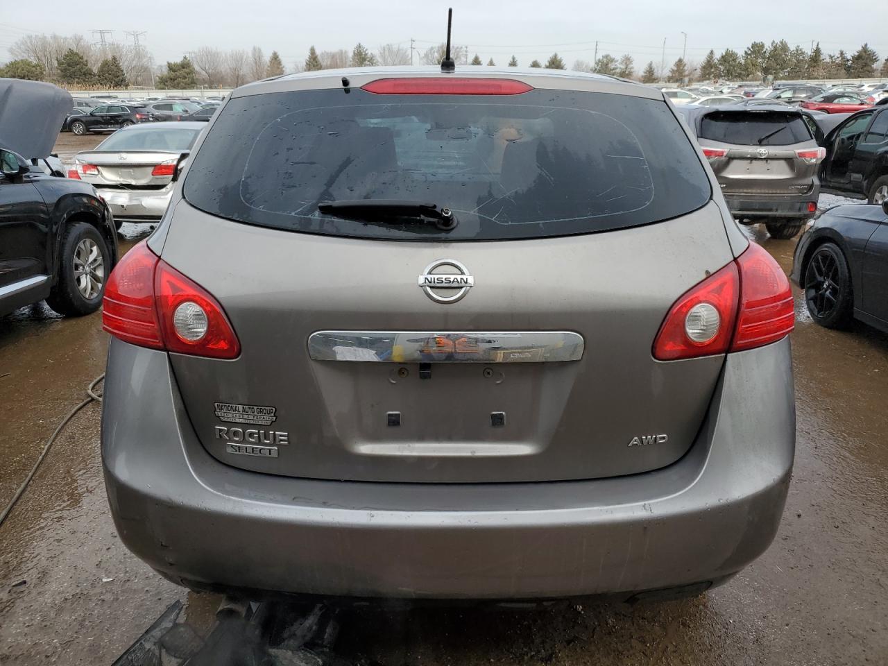2014 Nissan Rogue VIN JN8AS5MV3EW202115 Copart auction photo, side / rear end damage thumbnail 6