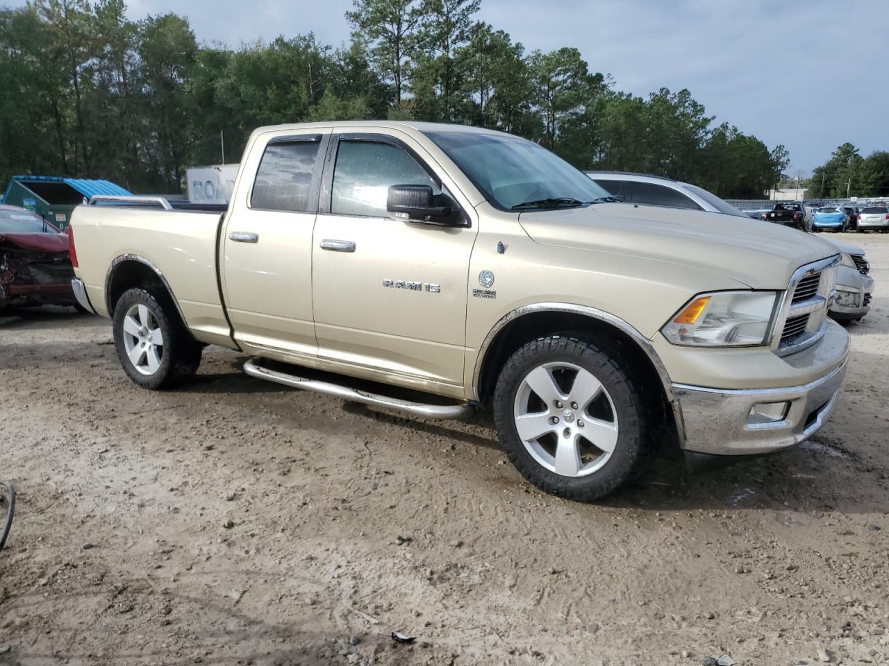 2011 Dodge RAM VIN 1D7RB1GT3BS577769 Copart auction photo, front end damage thumbnail 4