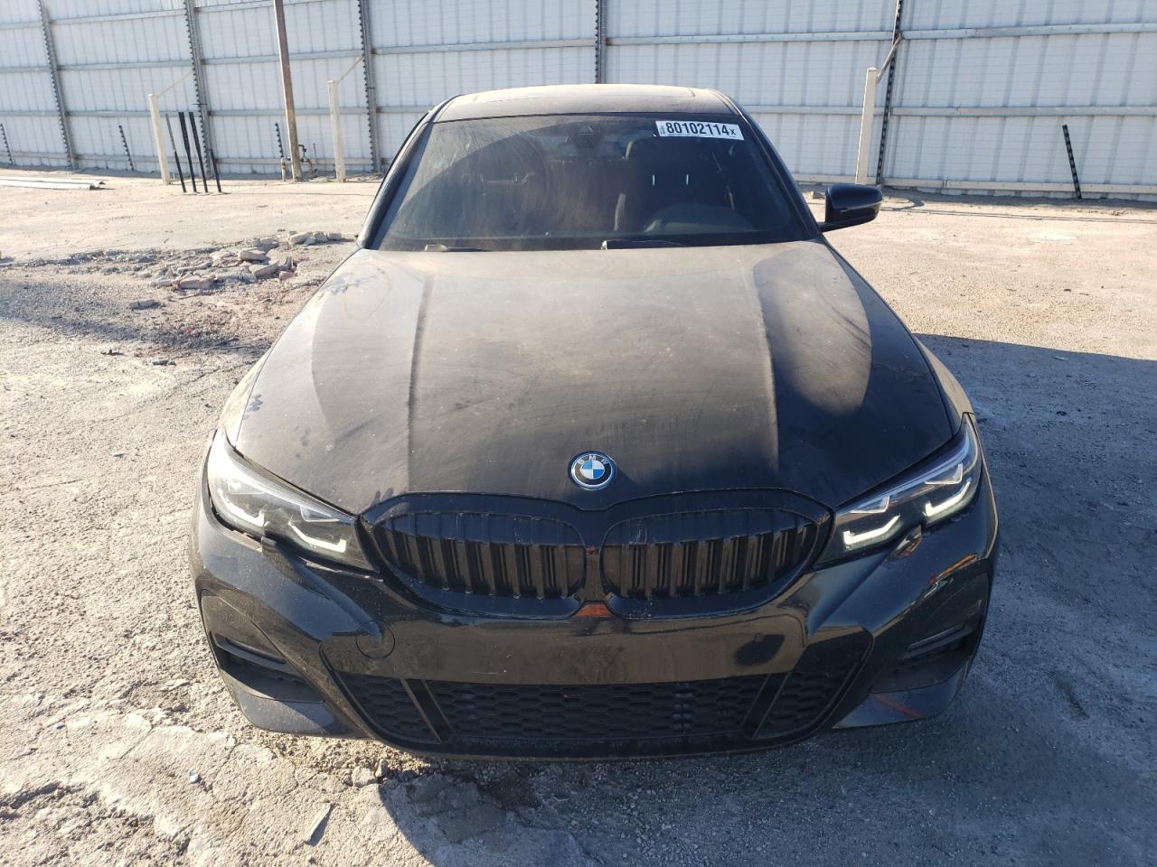 2022 BMW 3er VIN 3MW5P7J04N8C33074 Copart auction photo, side / front end damage thumbnail 5