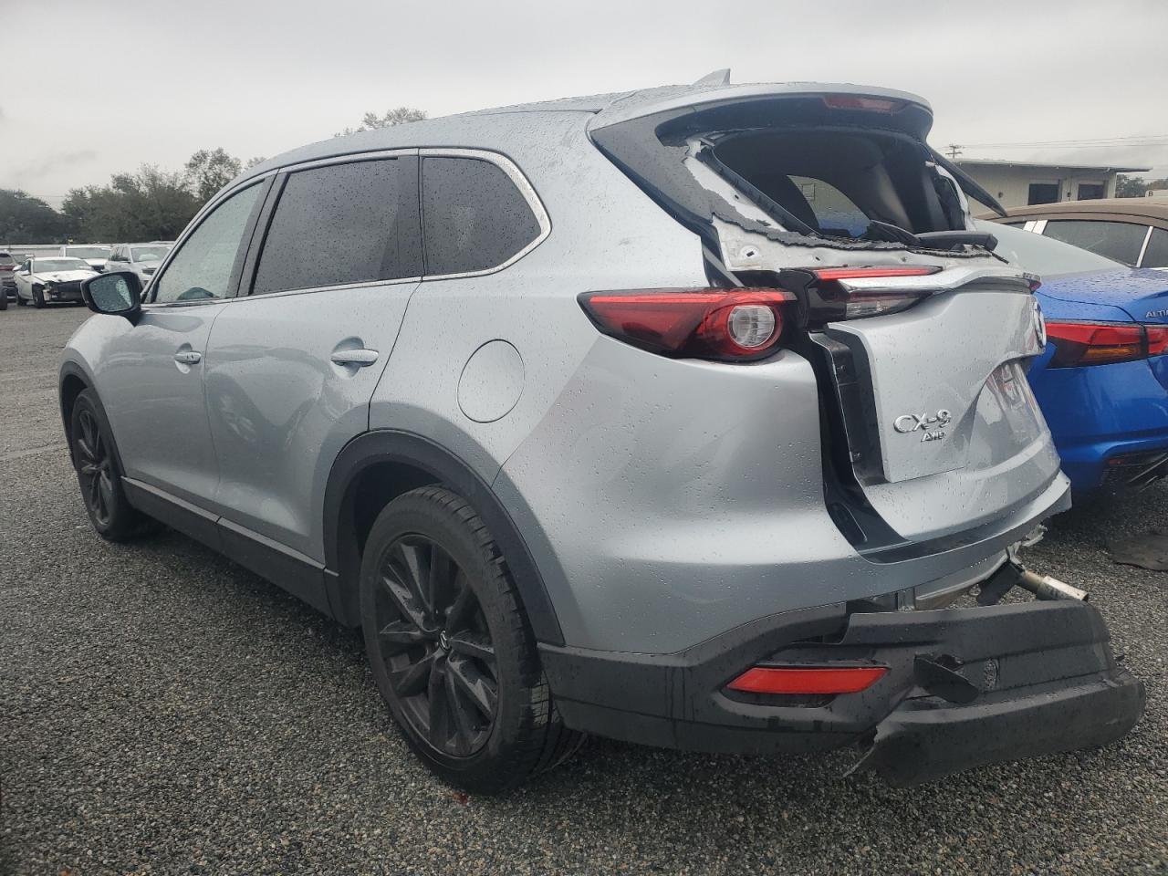 2023 Mazda CX-9 VIN JM3TCBAY1P0658982 Copart auction photo, rear end damage thumbnail 3