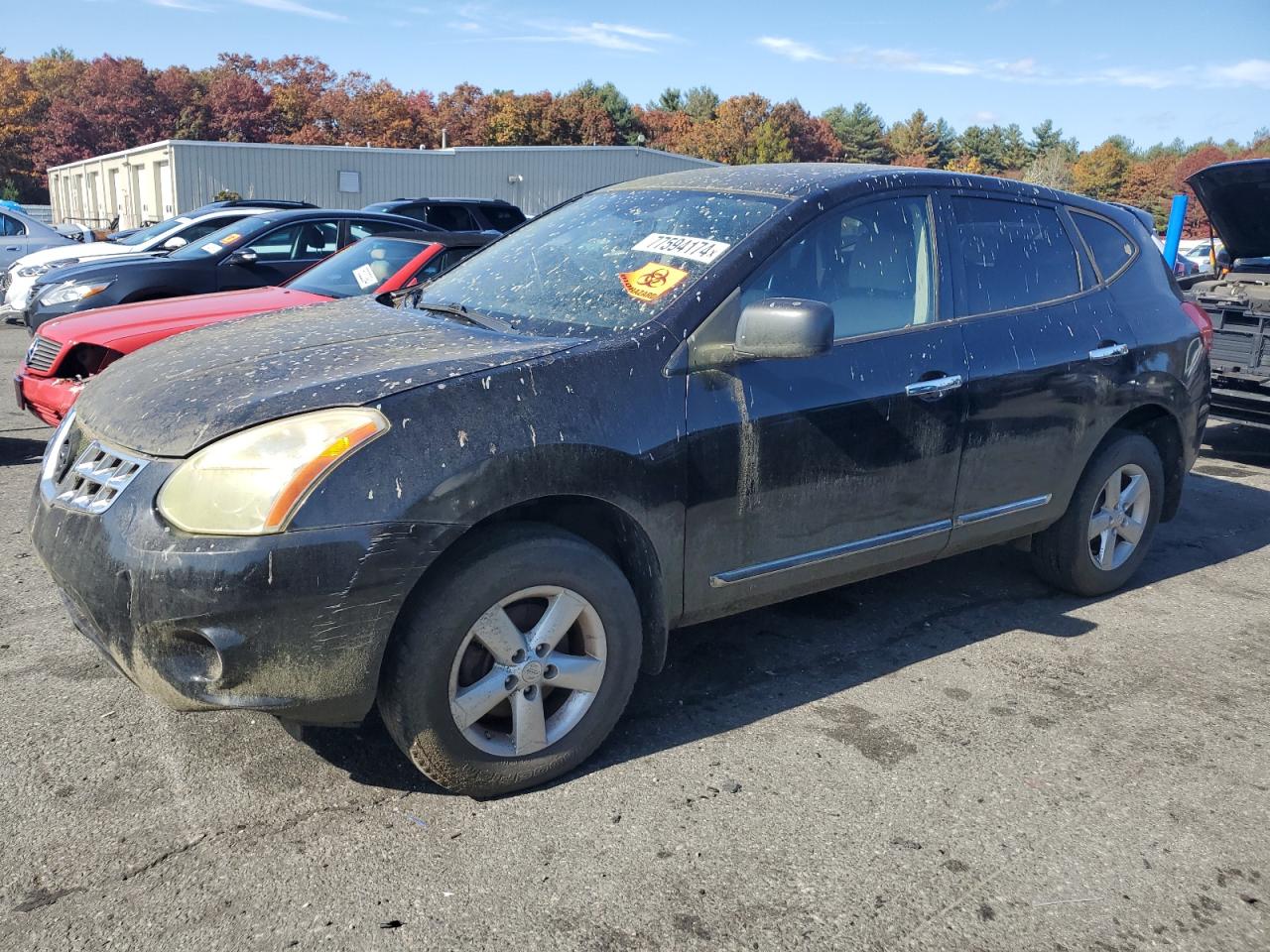 2012 Nissan Rogue VIN JN8AS5MV0CW417447