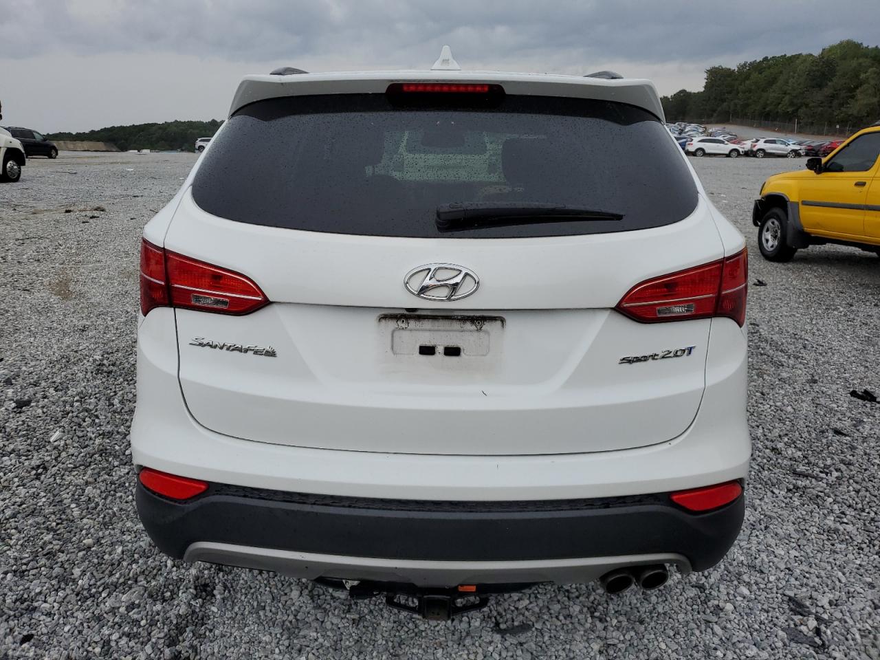 2013 Hyundai Santa Fe VIN 5XYZU3LA5DG082969 Copart auction photo, front end / minor dent/scratches damage thumbnail 6