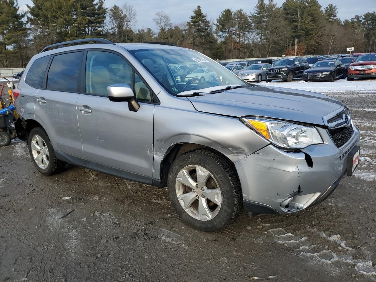 2016 Subaru Forester VIN JF2SJADC2GH520214 Copart auction photo, all over damage thumbnail 4
