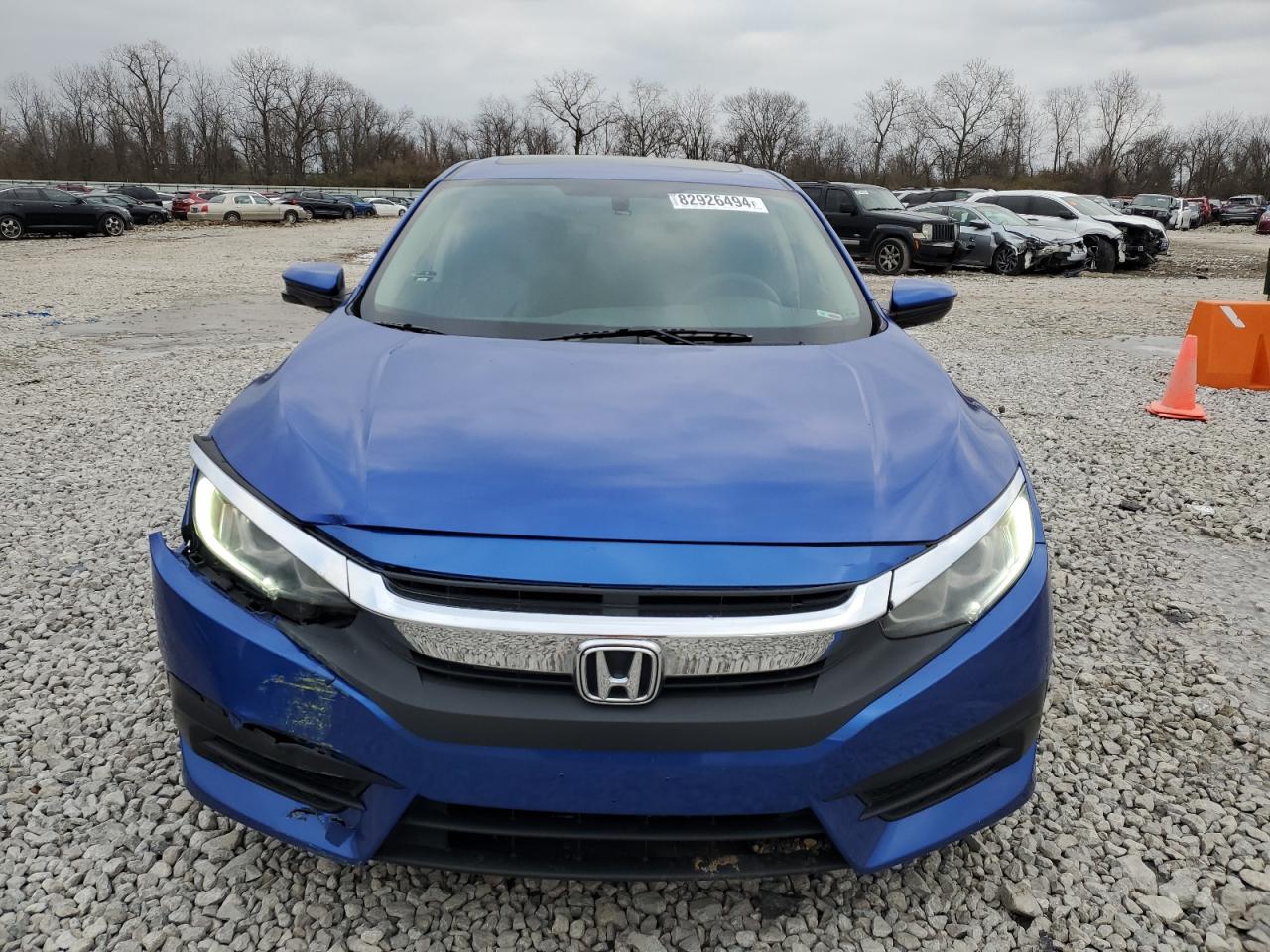 2017 Honda Civic VIN 19XFC2F77HE018869 Copart auction photo, front end damage thumbnail 5