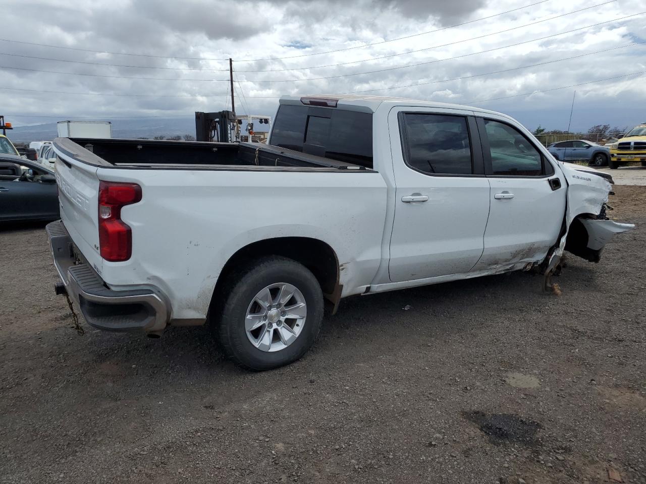 2019 Chevrolet Silverado VIN 1GCUYDED8KZ152233 Copart auction photo, front end damage thumbnail 3