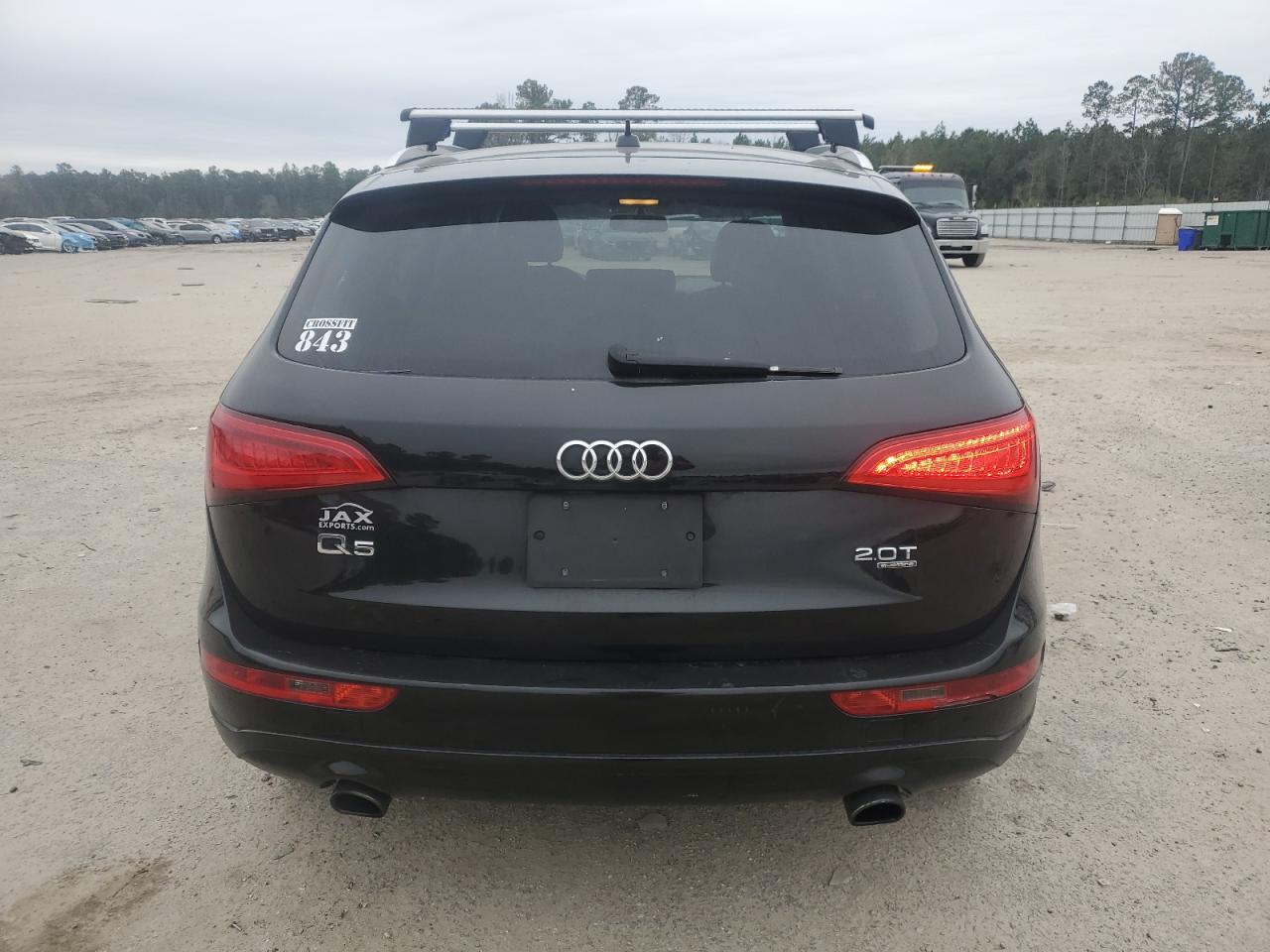 2013 Audi Q5 VIN WA1CFAFP1DA060465 Copart auction photo, front end damage thumbnail 6
