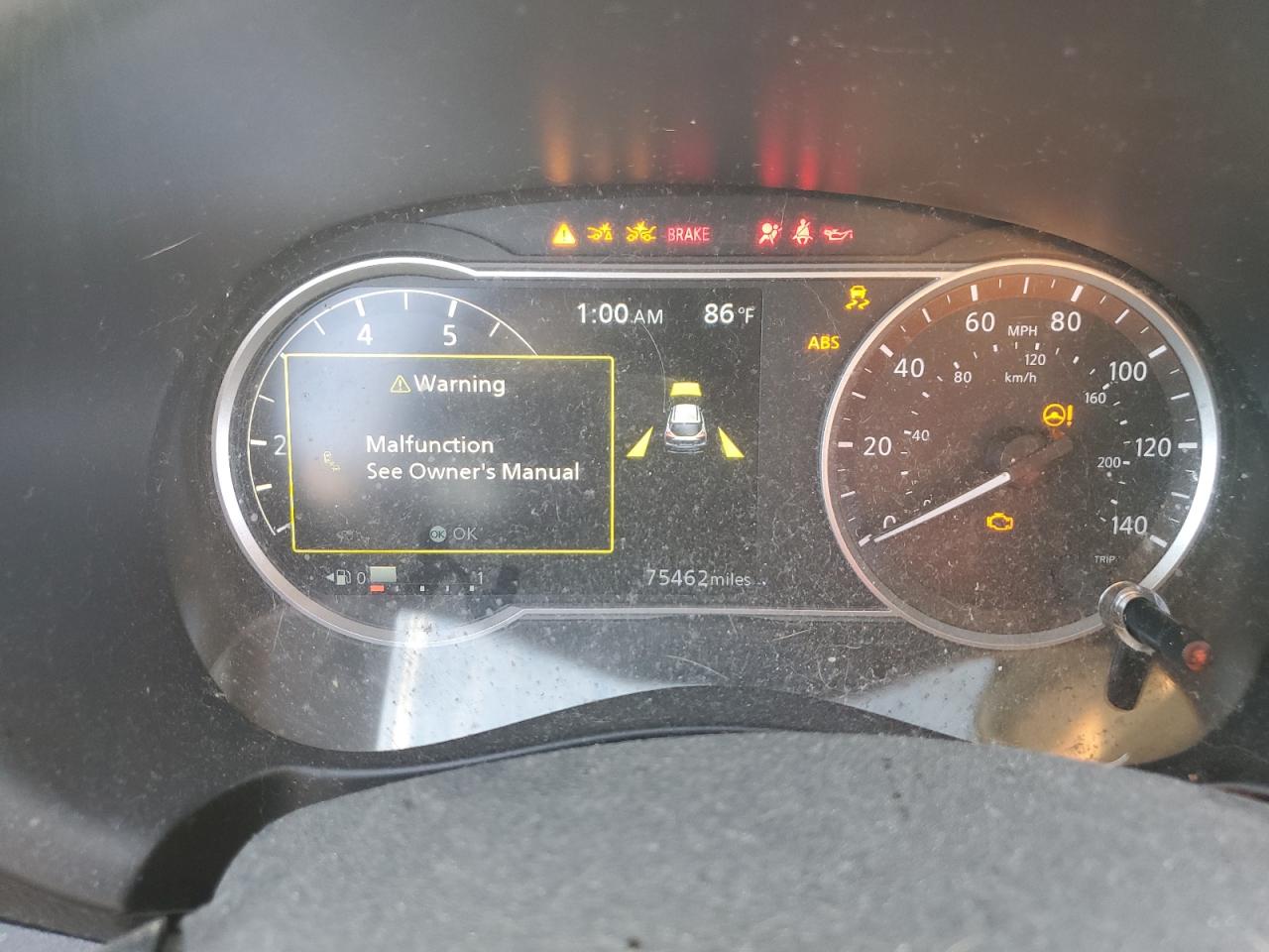 2020 Nissan Kicks VIN 3N1CP5CV1LL536415 Copart auction photo, front end / side damage thumbnail 9