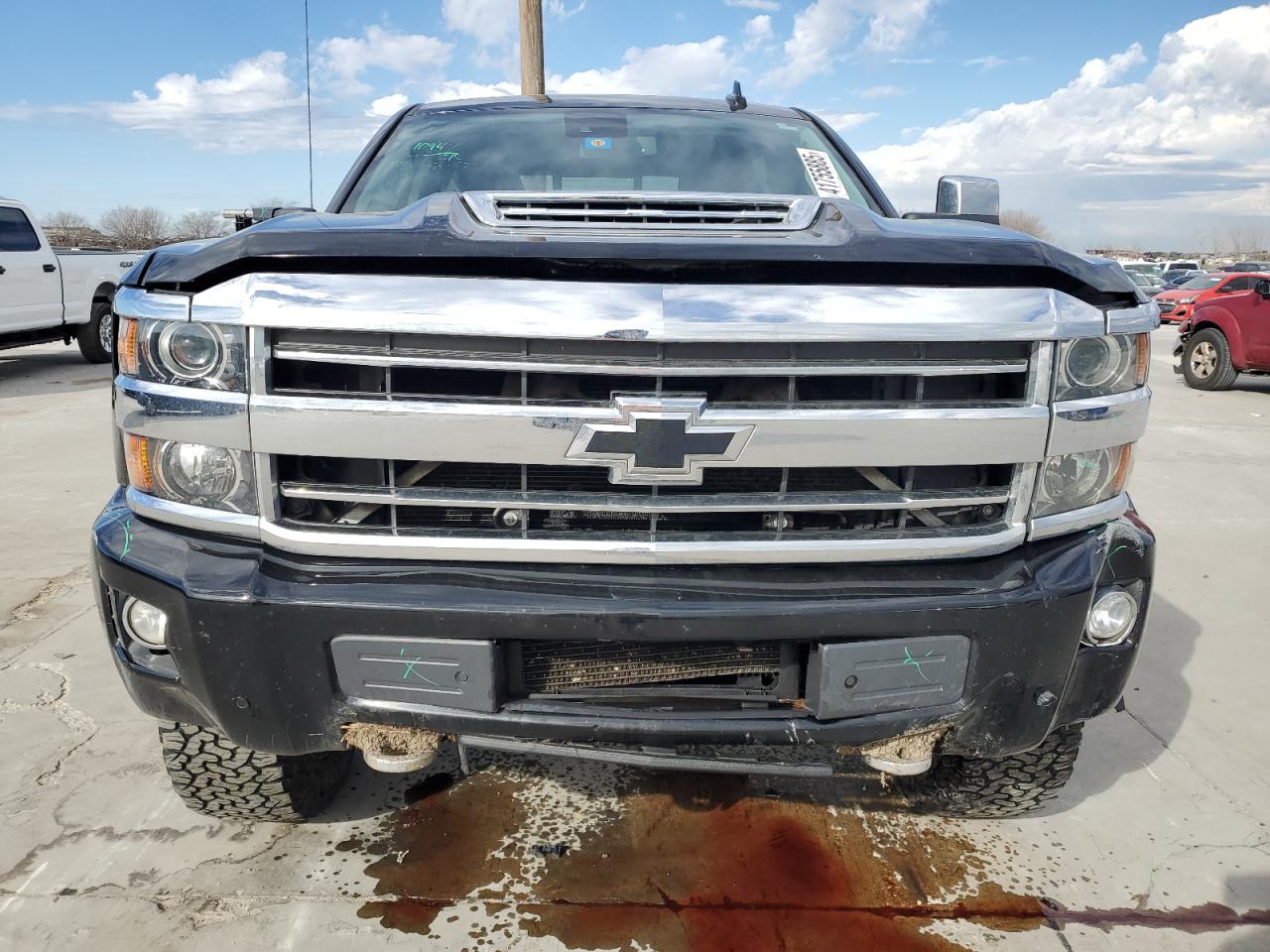 2019 Chevrolet Silverado VIN 1GC1KUEY2KF203542 Copart auction photo, front end / undercarriage damage thumbnail 5