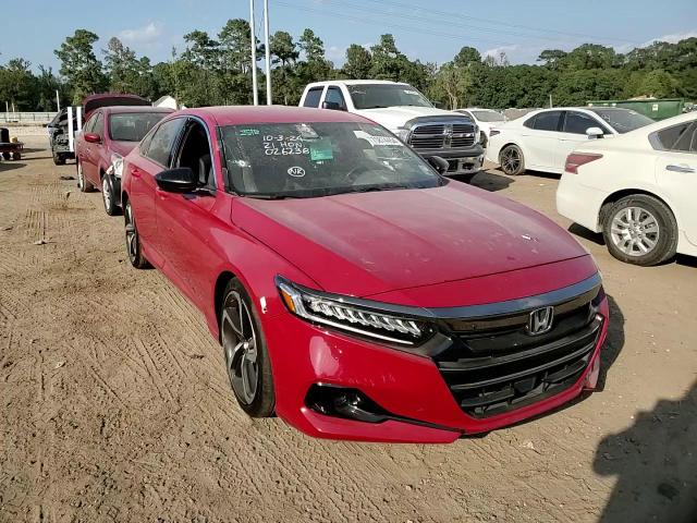 2021 Honda Accord VIN 1HGCV1F38MA026238 Copart auction photo, mechanical / vandalism damage thumbnail 11