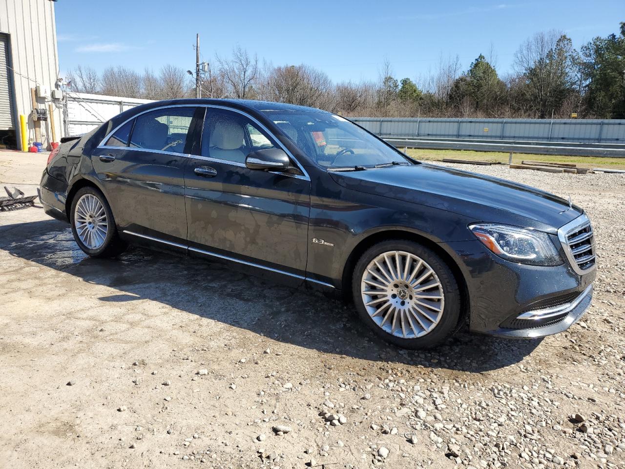 2018 Mercedes-Benz S-klasse VIN WDDUG8DB3JA367158 Copart auction photo, rear end damage thumbnail 4