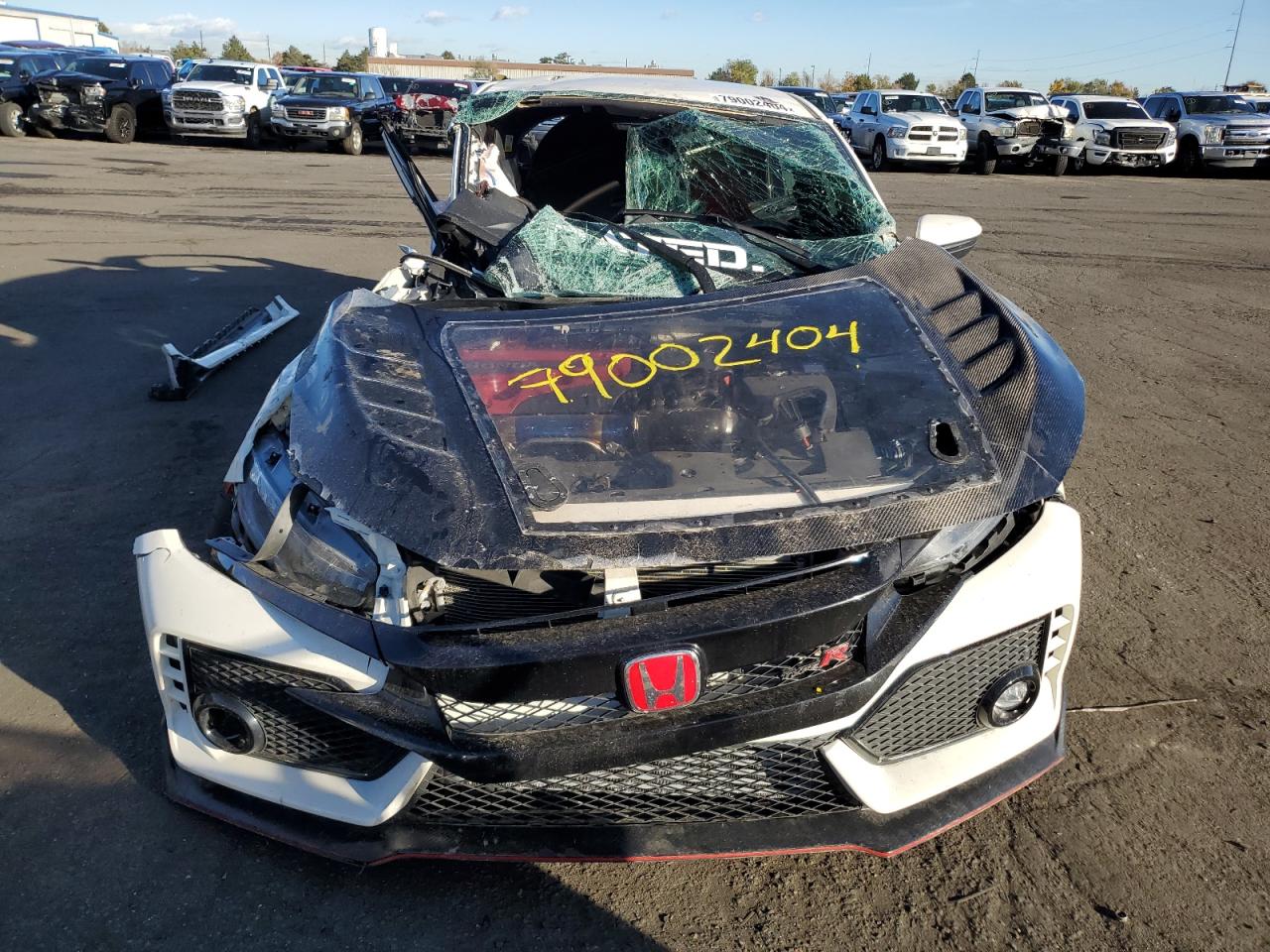2019 Honda Civic VIN SHHFK8G73KU205319 Copart auction photo, all over damage thumbnail 5